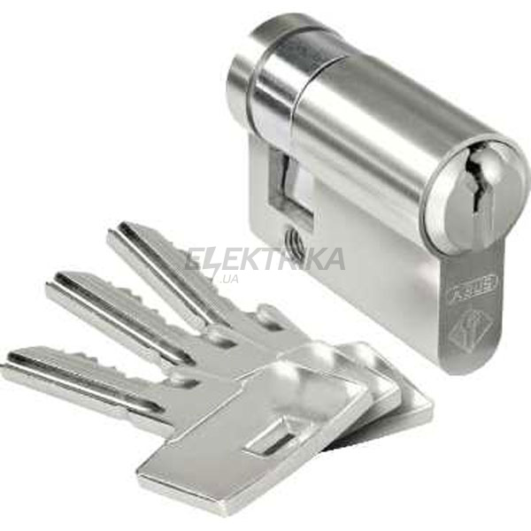 Напівциліндричний замок DIN із вилученням ключа в центральному положенні