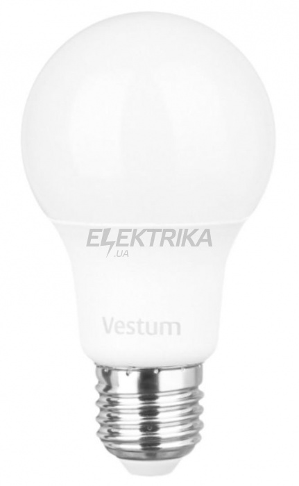 Світлодіодна лампа Vestum LED A60 10W 3000K 220V E27 (1-VS-1106)