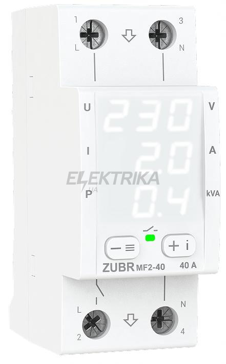Мультифункціональне реле ZUBR MF2-40