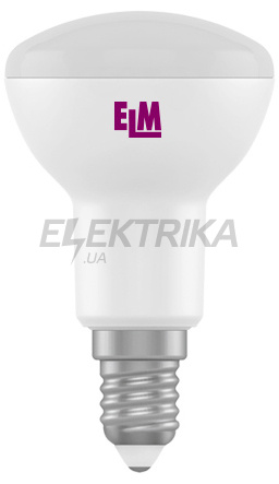 Лампа ELM Led R50 5W PA10L E14 4000K 18-0104
