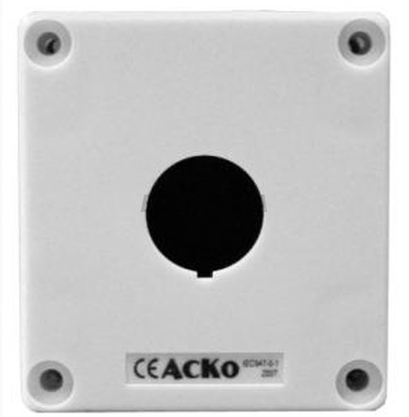 Корпус HJ9-1 (1-місний) білий