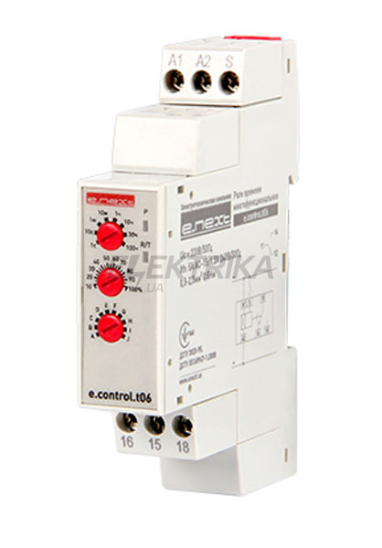 Реле часу багатофункціональне e.control.t06