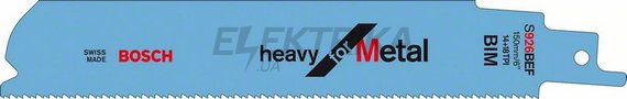 Пиляльне полотно S 926 BEF Heavy for Metal