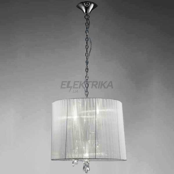 Світильник підвісний Mantra TIFFANY CHROME 3860