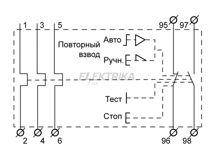 Реле електротеплове АСКО-УКРЕМ PT 2353 (23,0-32,0А) (A0040060015)