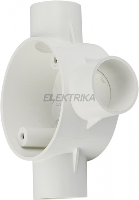 Коробка монтажна АСКО-УКРЕМ кругла 3 відведення d25mm (A0070050032)