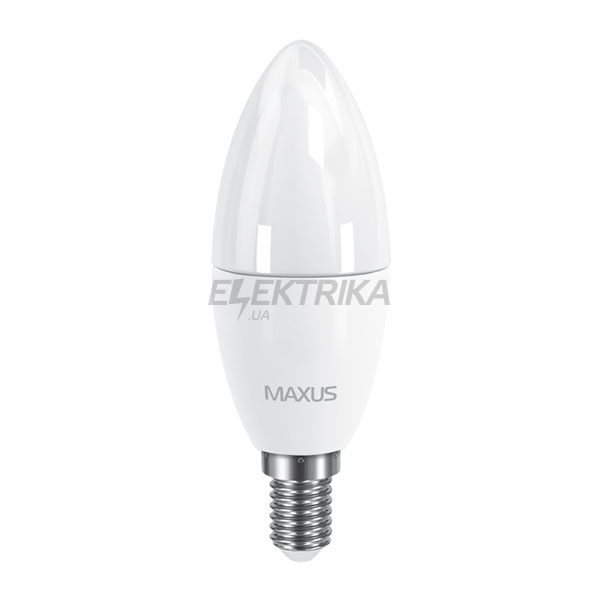 Світлодіодна лампа C37 6W яскраве світло 220V E14 (1-LED-534)