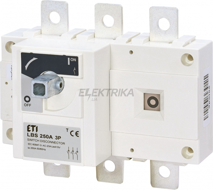 Вимикач навантаження ETI LBS 250 3P 004661451