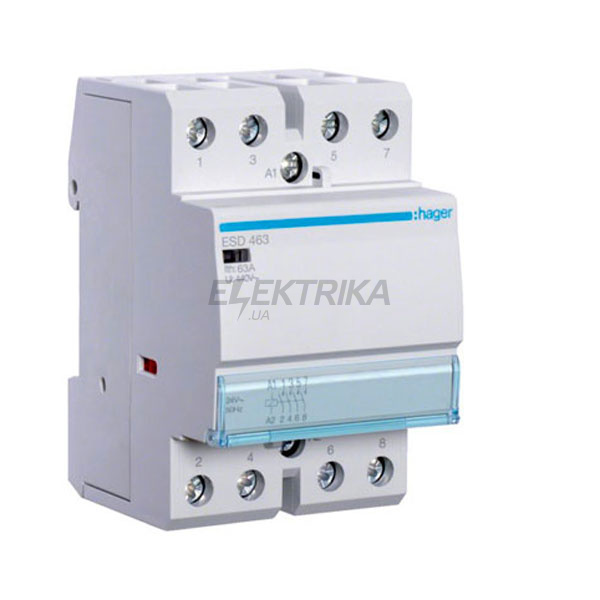 Контактор стандарт 63A, 4НО, 230В