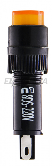 Сигнальна арматура АСКО-УКРЕМ AD22E-8DS 220V АC жовтий (A0140030166)