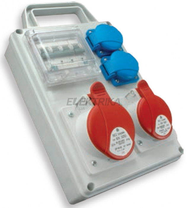 Розетка промислова ETI EDS4H 2-2/2-5 16/32 004483122