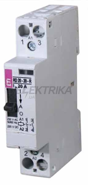 Контактор модульний R 20-11-R-230V AC