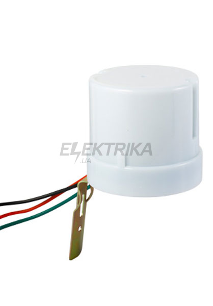 Сутінкове реле e.sensor. light-conrol.303.white(білий), 25А, IP44