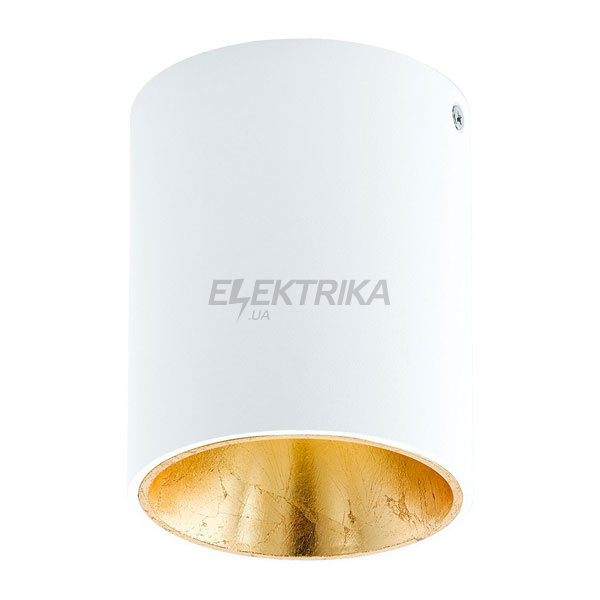Світильник стельовий "Polasso" 1x3,3W LED, білий/золото, 94503