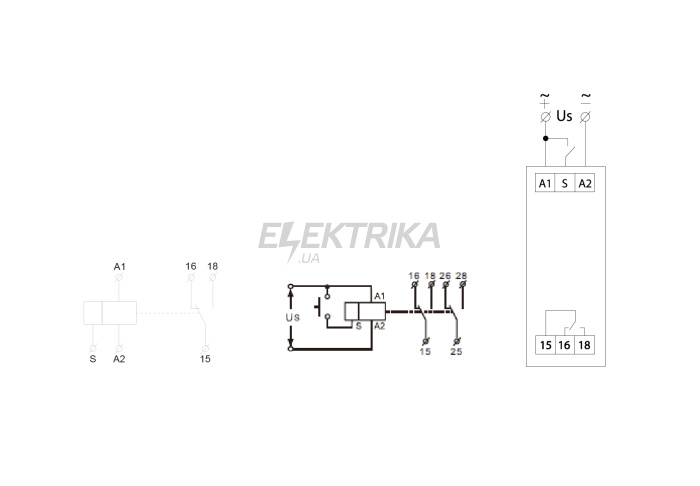 Реле затримки часу на вимкнення NTE9-B1 AC/DC 12-240V (A0010240003)