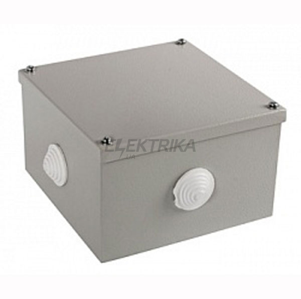 Коробка монтажна металева e.db.stand.kr.15.150.150.90.