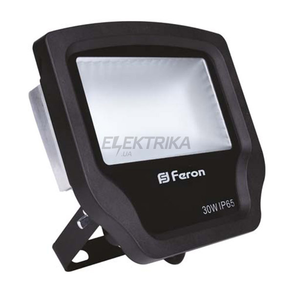 LL-430 60LEDS 30W білий 6400K 230V (163*150*62mm) Чорний IP 65