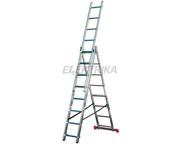 Сходи трисекційні Krause Corda 3x8 ступенів (010384/010380)