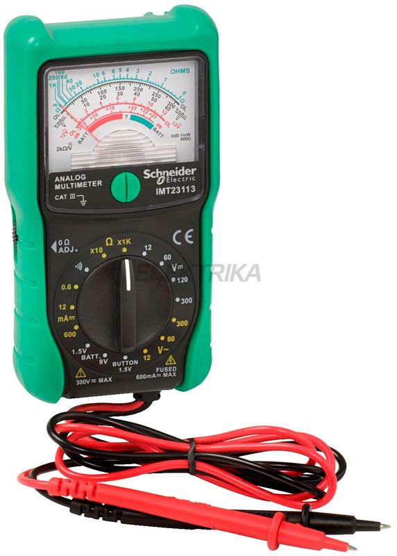 Мультиметр аналоговий Schneider Electric Thorsman Cat III (IMT23213)