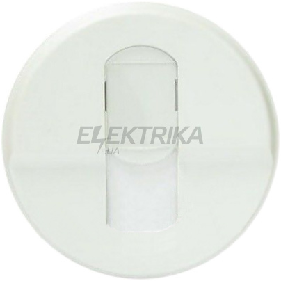 Лицьова панель, програма Celiane, розетки RJ 45 кат. №67344/45/56, білий
