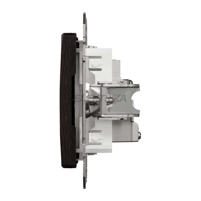TV-розетка, Sedna Design & Elements, Венге - імітація дерева, SDD181471 Schneider Electric