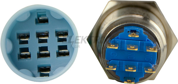Роз'єм до кнопки серії TY(J) - 19 (8-pin) (A0140010229)