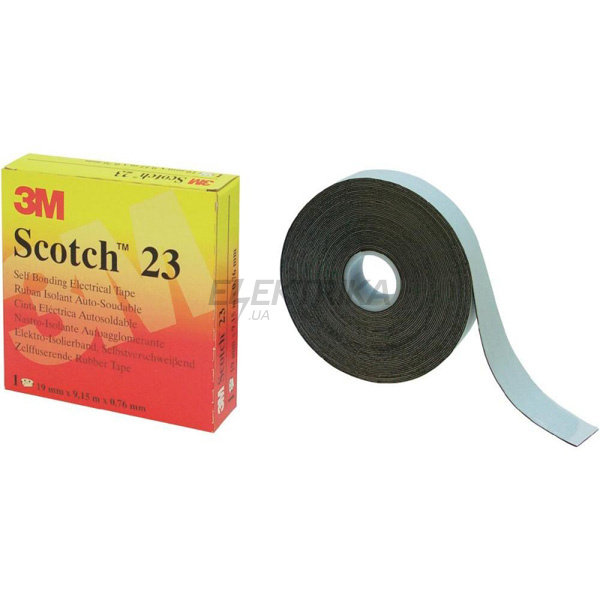 Самовулканізуючий ізолятор Scotch® 23 19MM X 9.15M в коробці