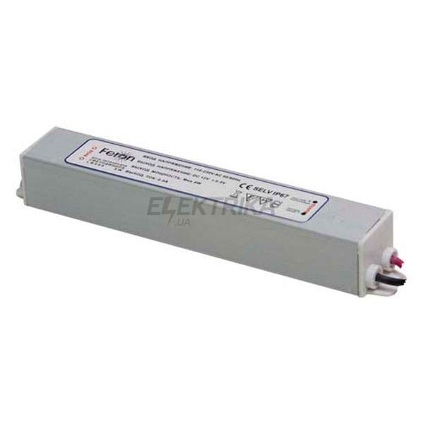 LED трансформатор LB006 6W 12V IP67
