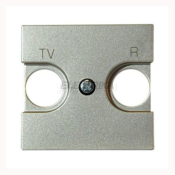 Панель центральна розетки TV-R Zenit N2250.8 CV, шампань