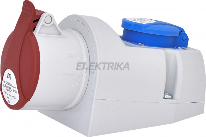 Розетка промислова ETI EZCZ-S 1653 004482051