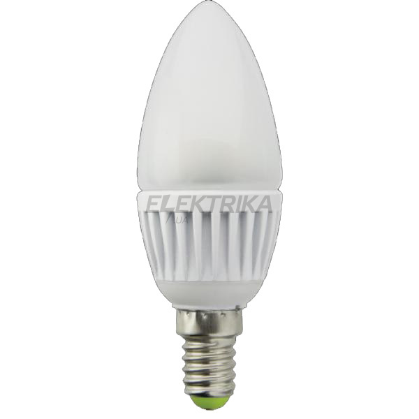 Лампа LED "Свічка" E14/6Вт-4000 AL, BL-E14/6W-470/40-C38/О