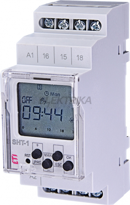 Реле часу цифрове ETI SHT-1/230V 002470050