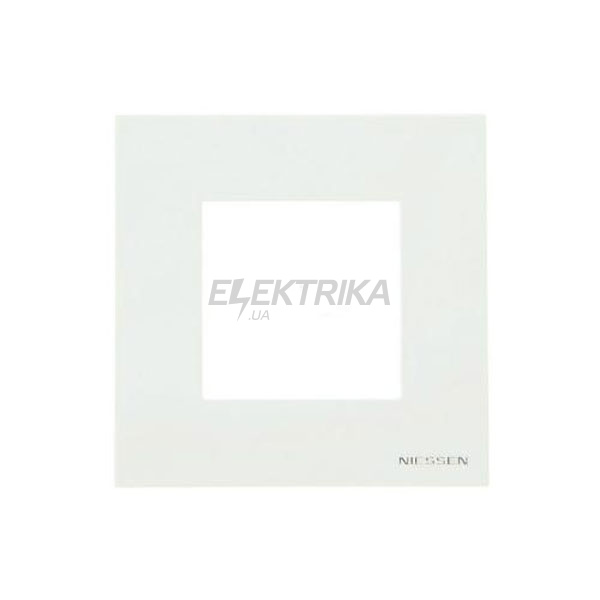 Рамка 1-постова Zenit N2271 BL, білий