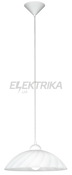 Світильник стельовий VETRO 82785 1х100W E27 білий сатин