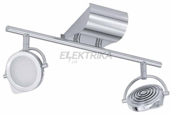 Світильник стельовий 2х7, 5Вт LED, сірий, 91878
