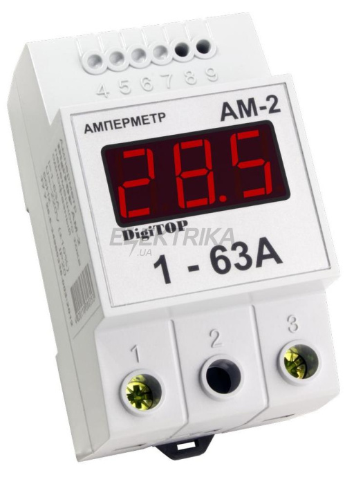 Амперметр digitop 1-63А (АМ-2)