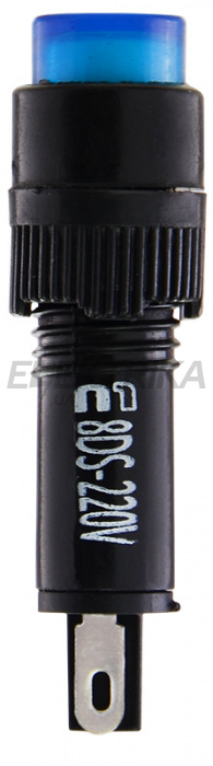 Сигнальна арматура АСКО-УКРЕМ AD22E-8DS 220V АC синій (A0140030167)
