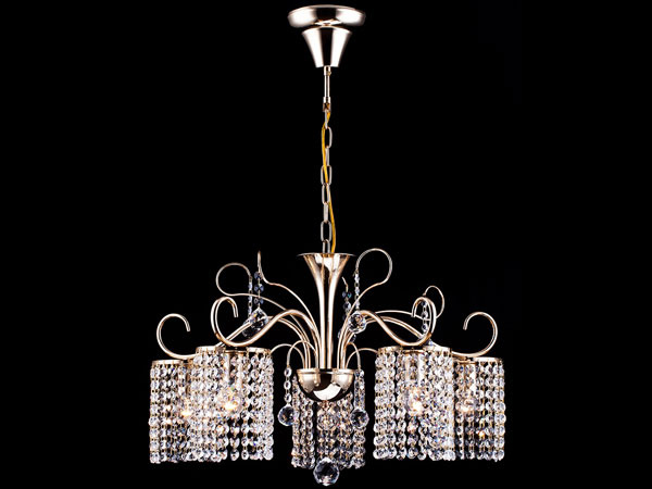 Люстра Maytoni DIA127-05-G Diamant Cristal Leona