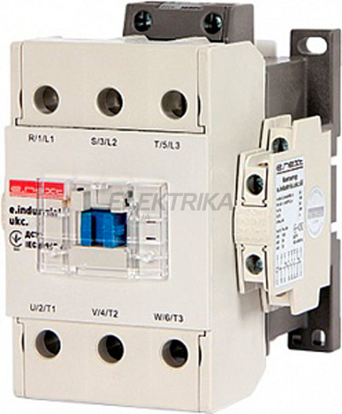 Контактор E.NEXT e.industrial.ukc.50.110, 50А, 110В, 3P, 1no+1nc (i.0090033)