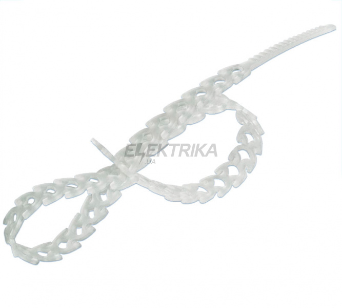 Стяжка кабельна Schneider Electric Rapstrap 10х300 мм (24 шт) білий (IMT38071)