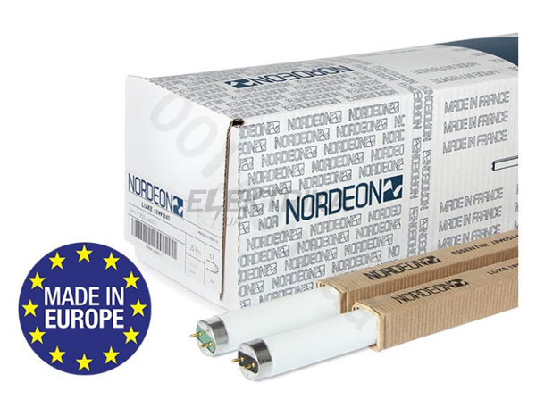 Лампа люмінесцентна Nordeon Luxe TLD 18W/840 Т8. G13. 18W. 4000K