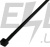 Кабельна стяжка e.ct.stand.280.4.black (100шт), чорна