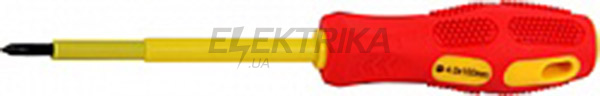 Викрутка ізольована e.tool.ph.403 (PH1*75) хрест