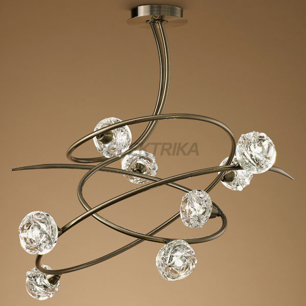 Люстра Mantra MAREMAGNUM ANTIQUE BRASS 4070