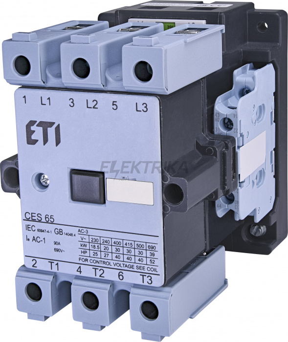 Контактор ETI CES 65.22-24V-50/60Hz 004646561