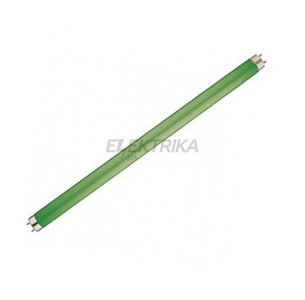 Лампа люмінесцентна e.fl.t8.g13.18.green G13 T8 18Вт зелена