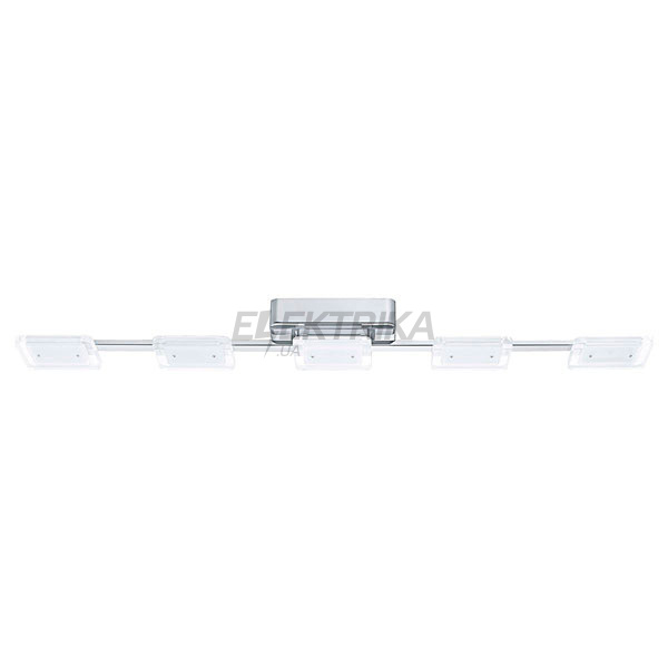 Світильник стельовий "Cartama" 5x4,5W LED, хром/прозорий, 94157