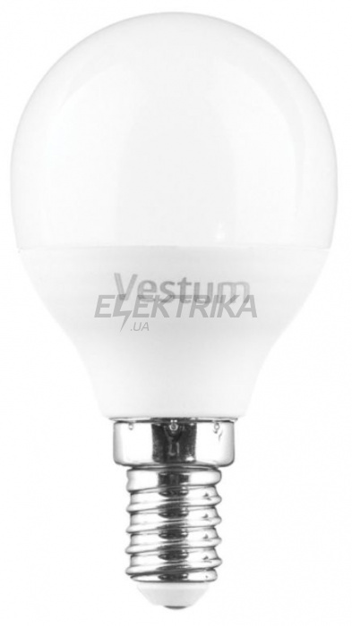 Світлодіодна лампа Vestum LED G45 6W 4100K 220V E14 (1-VS-1203)