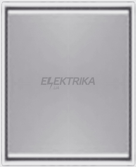 Центральна пластина для сенсорного світлорегулятора, титан, Time Arbo, Elektro-Praga