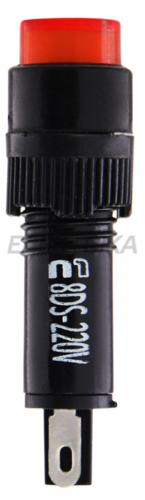 Сигнальна арматура АСКО-УКРЕМ AD22E-8DS 220V АC червоний (A0140030165)